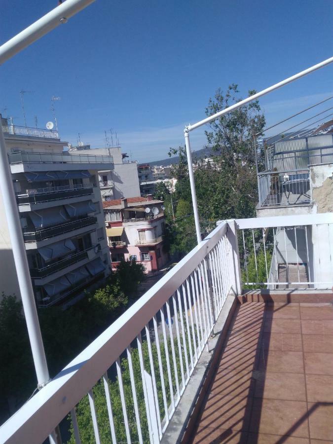 Cozy Penthouse Next To Metro Station Appartement Thessaloniki Buitenkant foto